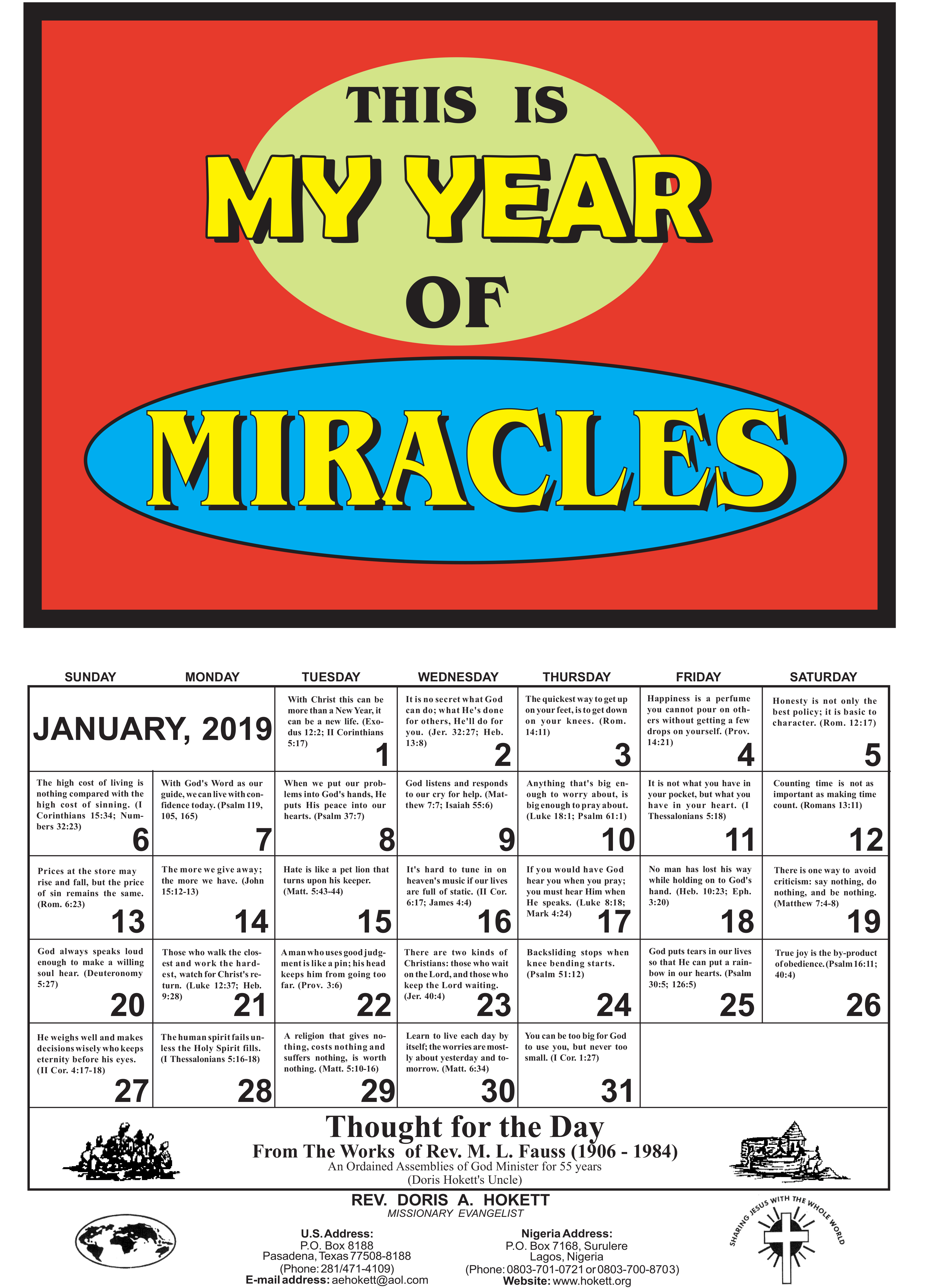 2019Calendar 02
