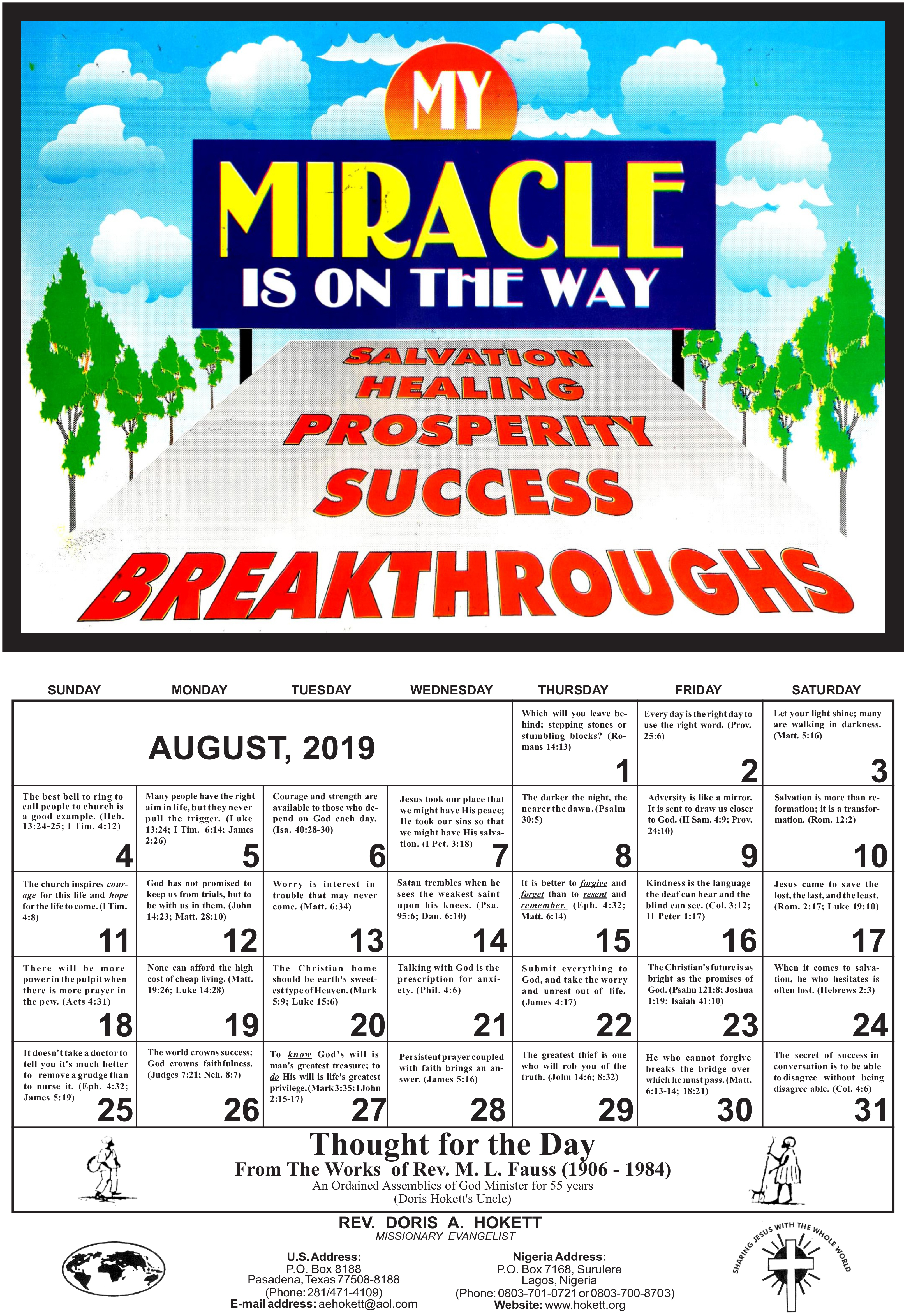 2019Calendar 09